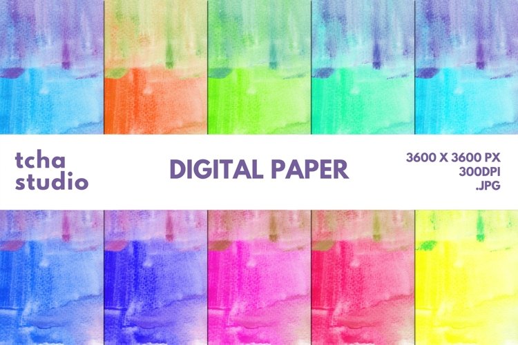 Watercolor Paint Clipart Image 11