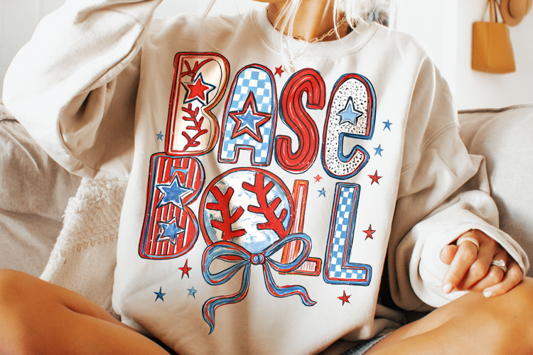 Baseball PNG, Preppy Baseball, Baseball Mom PNG, Game Day