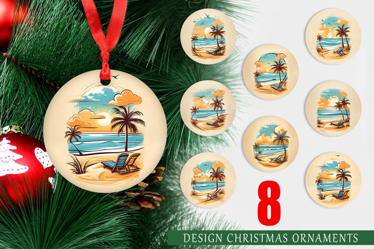 Watercolor Beach Clipart Image 22