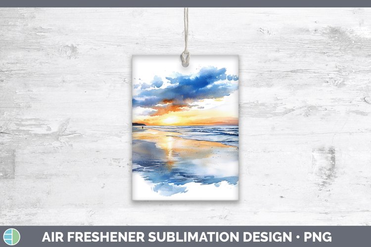 Watercolor Beach Clipart Image 20