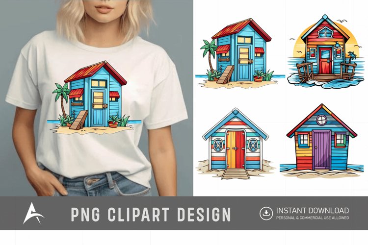 Beach Scene Clipart Image 19