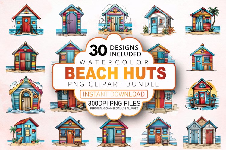 Beach Scene Clipart Image 23