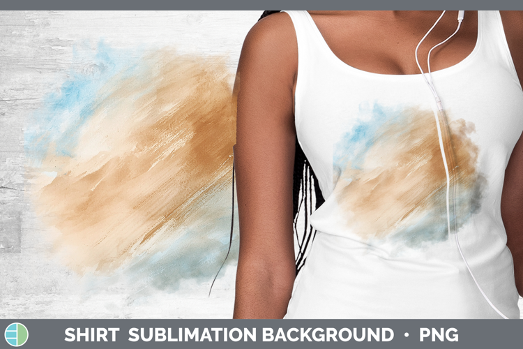 Watercolor Beach Shirt Sublimation Sublimation Background De