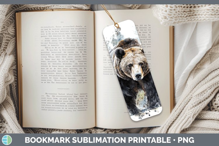 GorgeousWatercolor Bookmark design.