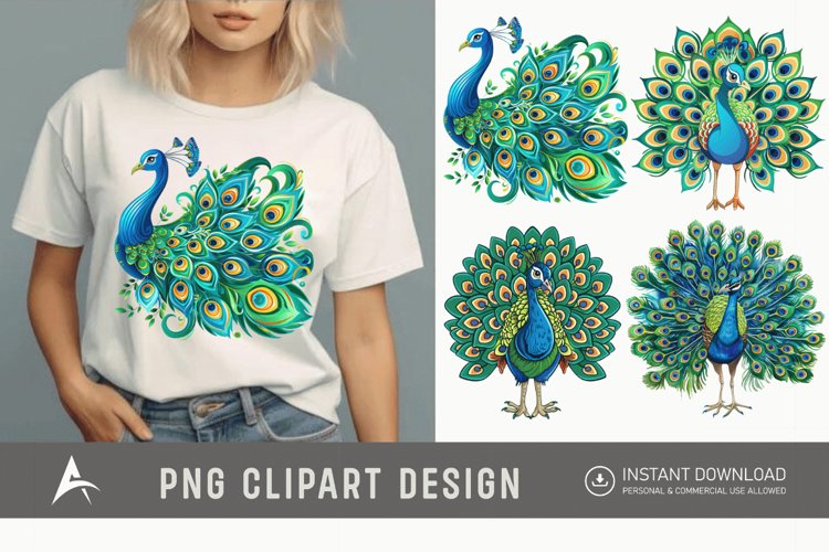 Peacock Feather Clipart Image 17