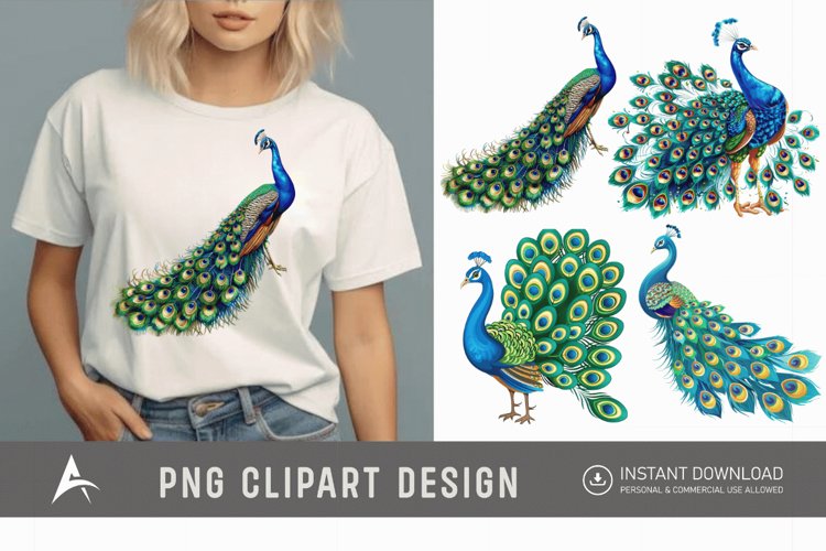 Peacock Feather Clipart Image 16
