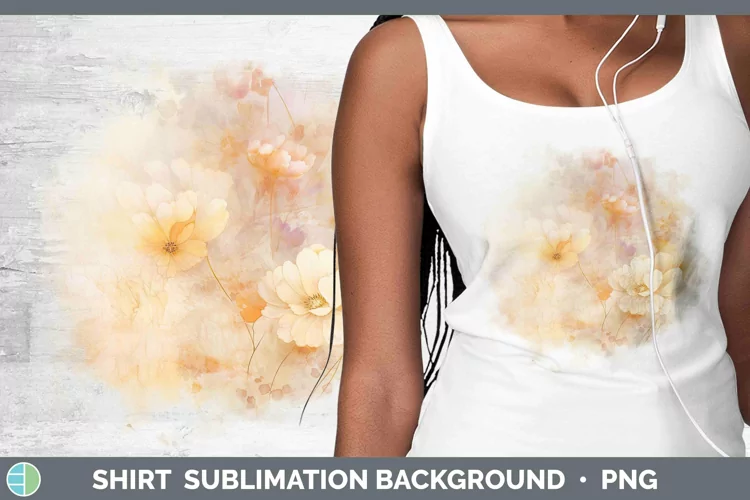 Watercolor Beige Shirt Sublimation Sublimation Background De