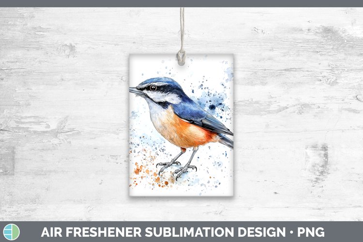 GorgeousWatercolor Bird Air Freshener design.