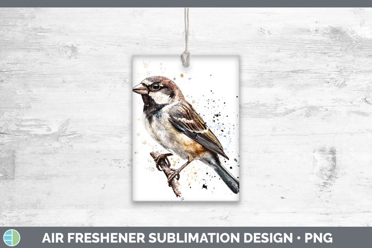 GorgeousWatercolor Bird Air Freshener design.