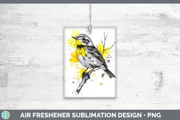 GorgeousWatercolor Bird Air Freshener design.