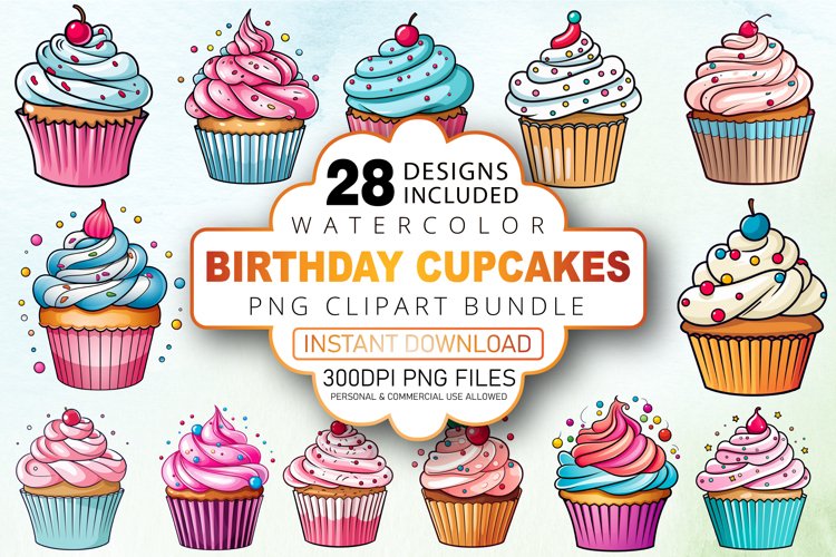 Cupcake Graphic Image 6