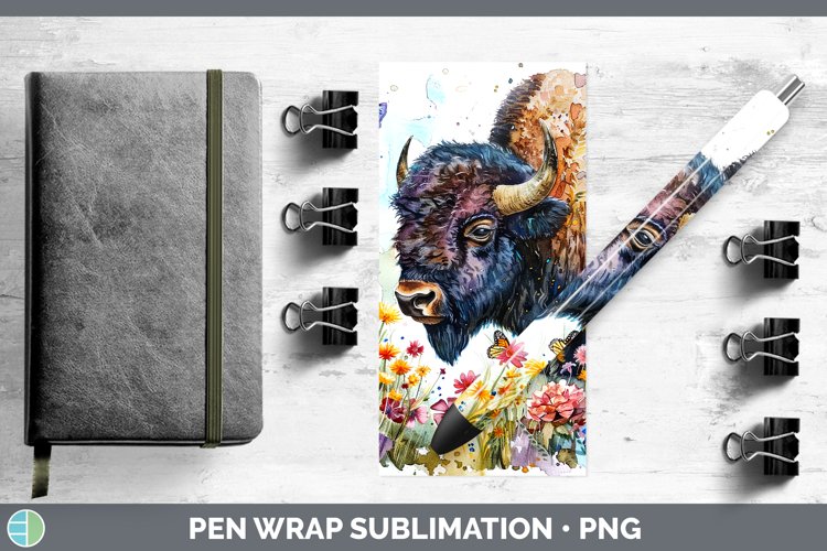 GorgeousWatercolor Pen Wrap design.