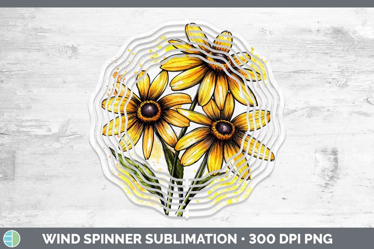 GorgeousWatercolor Wind Spinner design.