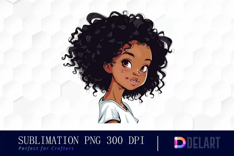 Black Girl Graphics Clipart