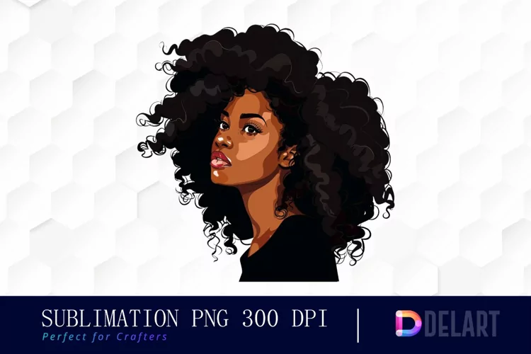Black Girl Illustration PNG Clipart