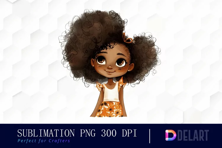 Black Girl Graphics Clipart