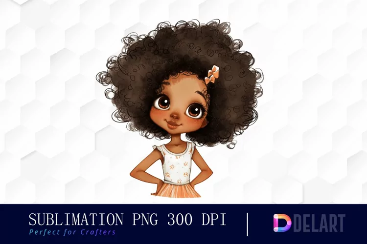 Black Girl Graphics Clipart