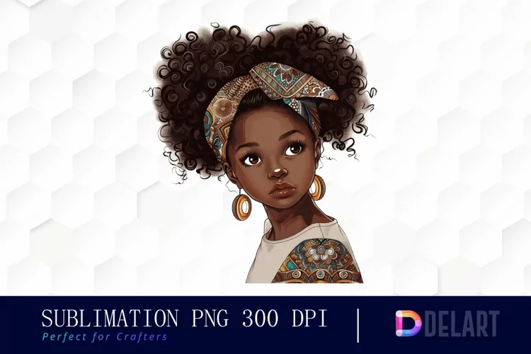 Black Girl Graphics Clipart
