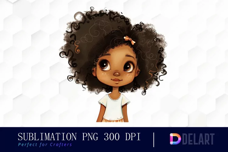 Black Girl Graphics Clipart