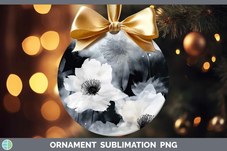 GorgeousWatercolor Ornament design.