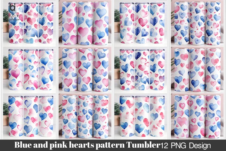 Blue Heart Clipart Image 15