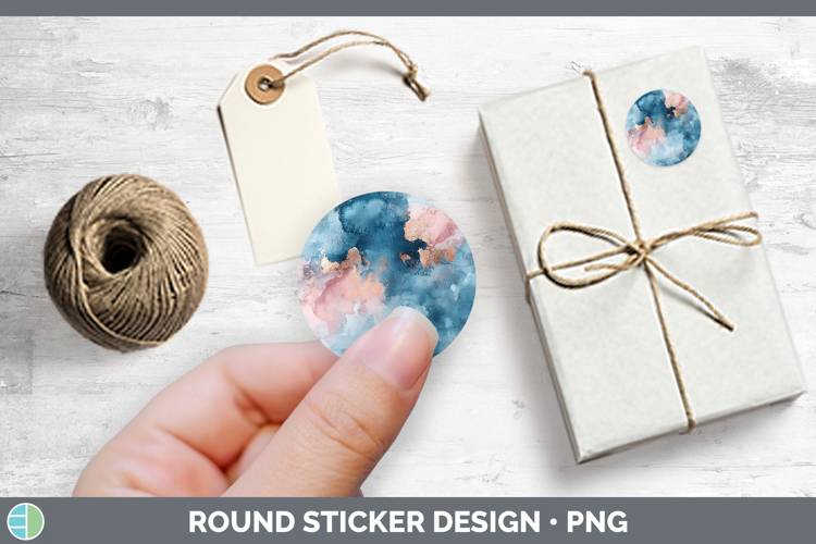 GorgeousWatercolor Stickers design.