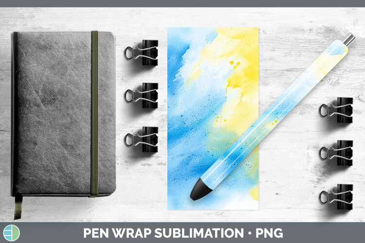 GorgeousWatercolor Pen Wrap design.