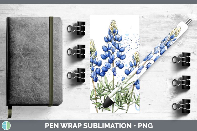 GorgeousWatercolor Pen Wrap design.