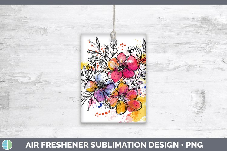 GorgeousWatercolor Air Freshener design.