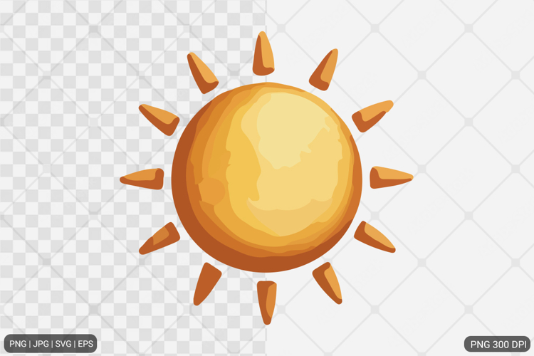 Watercolor Boho Rainbow Design SVG PNG