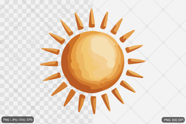 Watercolor Boho Rainbow Design SVG PNG