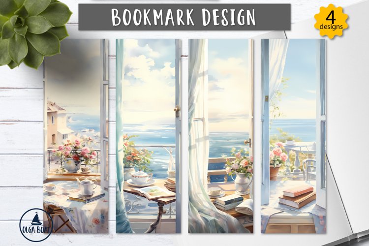 Watercolor bookmark sublimation | Romance bookmark png