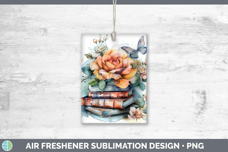 Watercolor Book Clipart Image 11