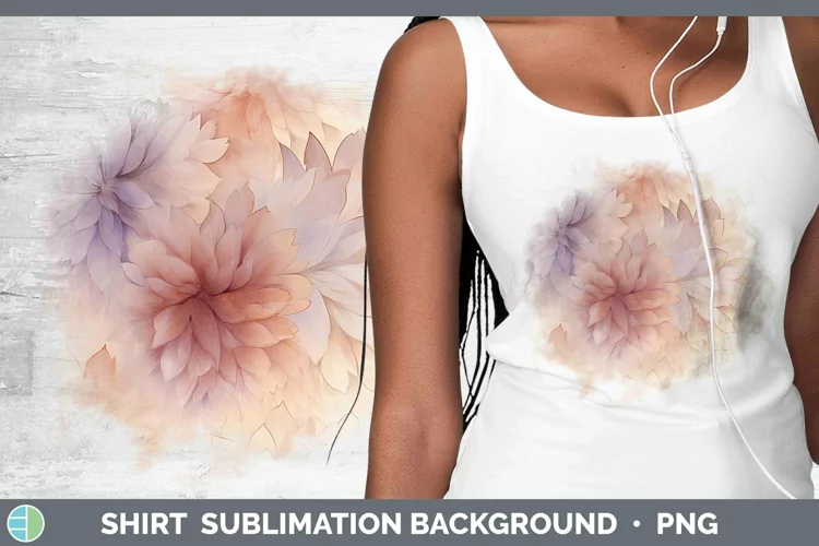 Watercolor Brown Shirt Sublimation Sublimation Background De
