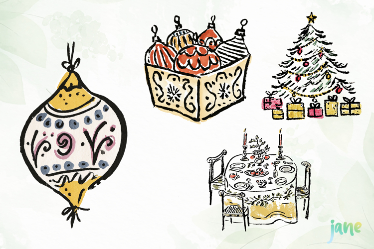 Christmas Doodle Image 24