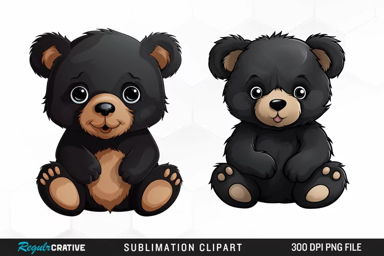Watercolor Teddy Bear clipart