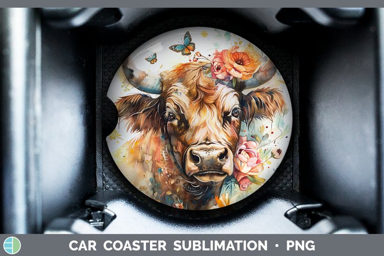 Car Coaster Sublimation Designs Image 9