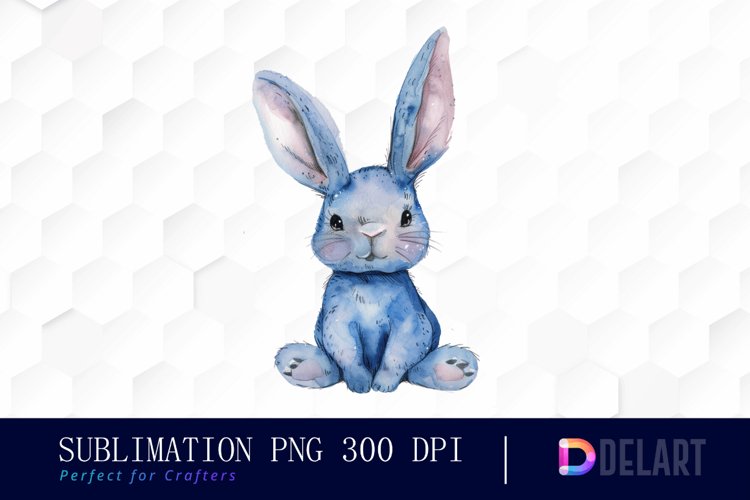 Bunny With Star Graphics Clipart