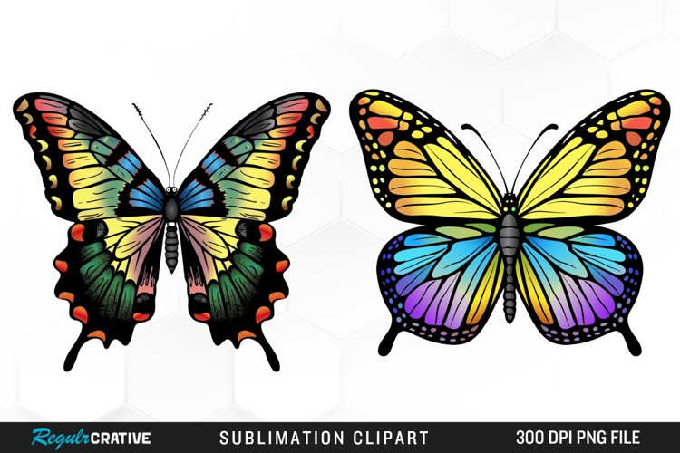 Pink Butterfly Clipart Image 7