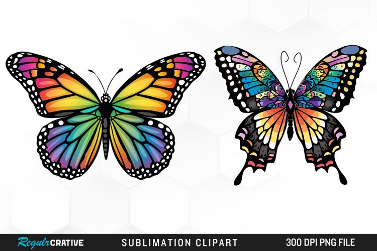 Pink Butterfly Clipart Image 17
