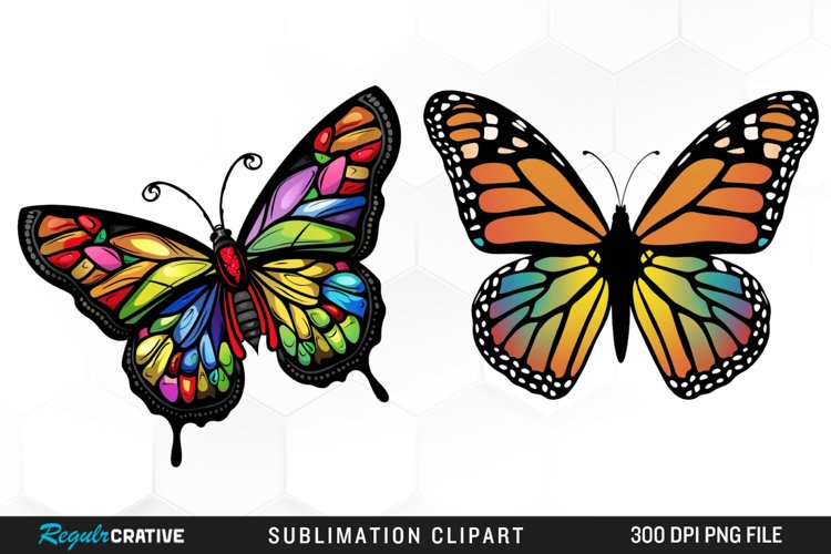 Pink Butterfly Clipart Image 21
