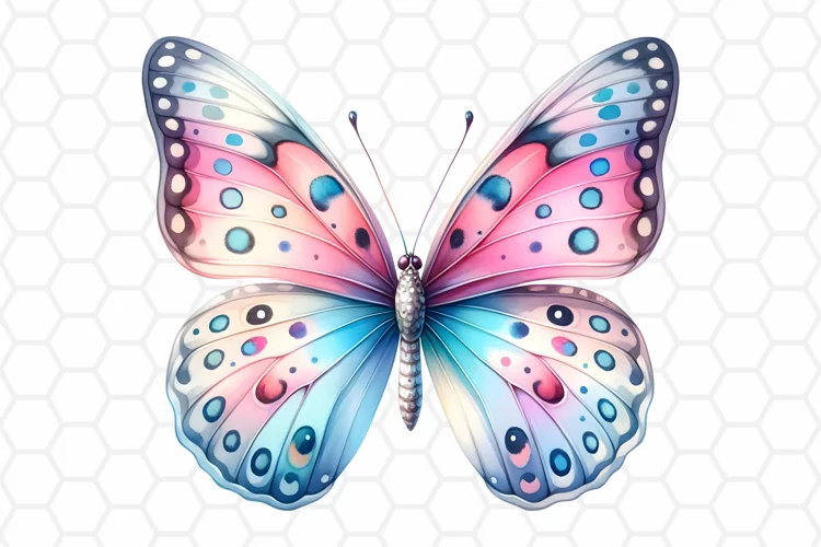 Watercolor Butterfly Clipart | Butterfly PNG Design