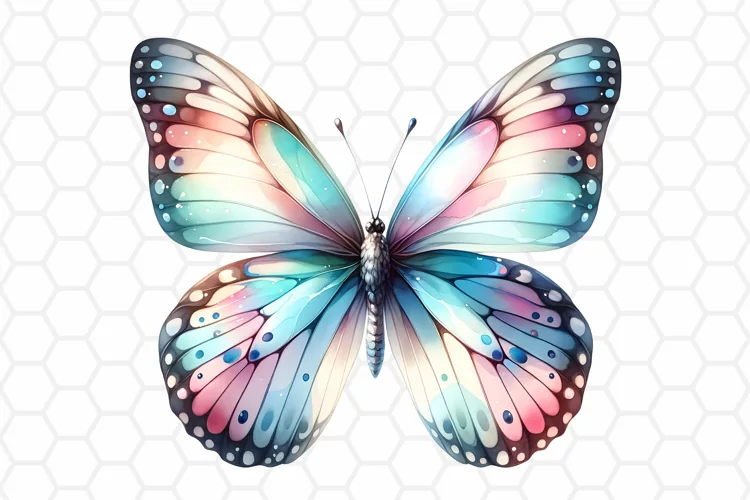 Watercolor Butterfly Clipart | Butterfly PNG Design