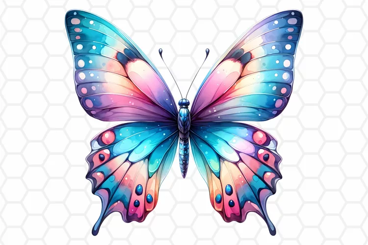 Watercolor Butterfly Clipart | Butterfly PNG Design