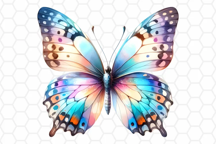 Watercolor Butterfly Clipart | Butterfly PNG Design