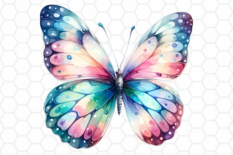 Watercolor Butterfly Clipart | Butterfly PNG Design