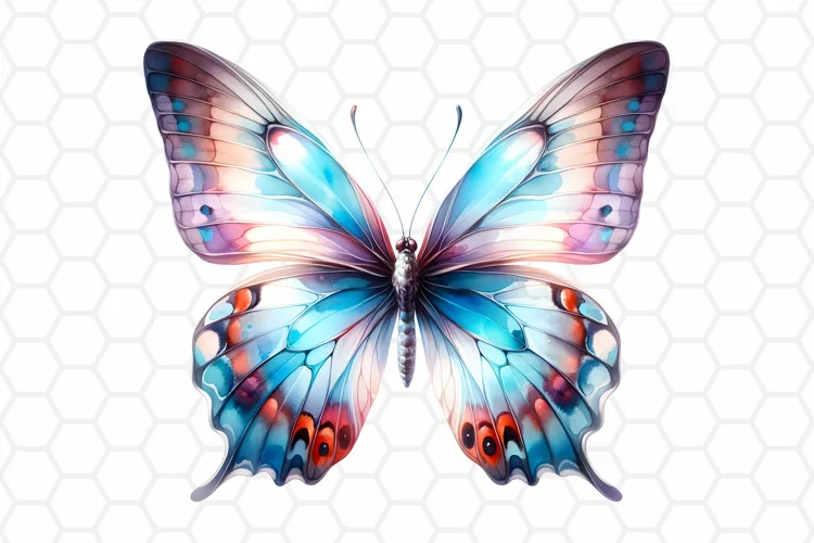 Watercolor Butterfly Clipart | Butterfly PNG Design