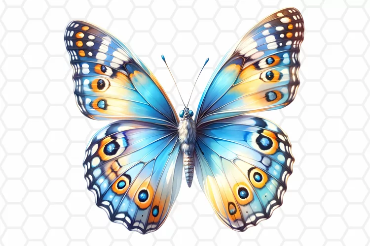 Watercolor Butterfly Clipart | Butterfly PNG Design