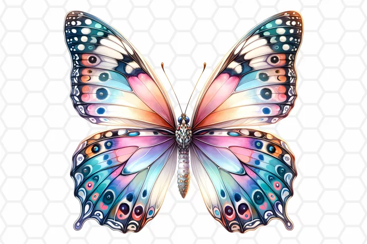 Watercolor Butterfly Clipart | Butterfly PNG Design