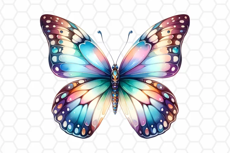Watercolor Butterfly Clipart | Butterfly PNG Design